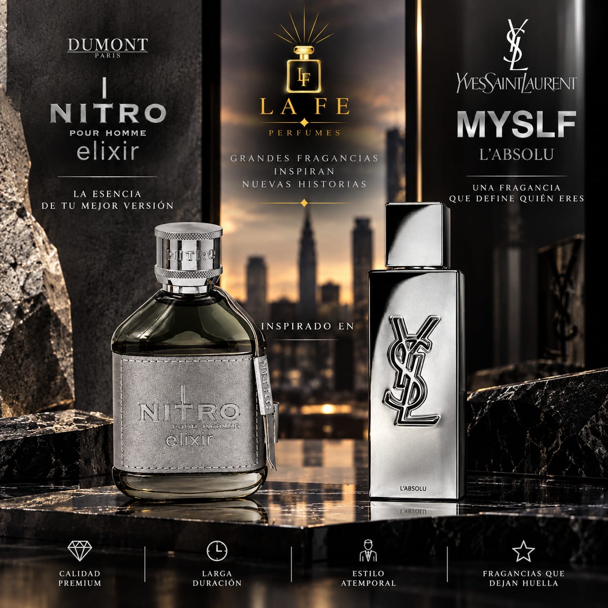 Dumont Paris Nitro Elixir Men 100ml Extracto EDP